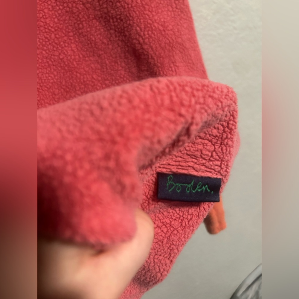 Boden half zip terry pullover - image 4